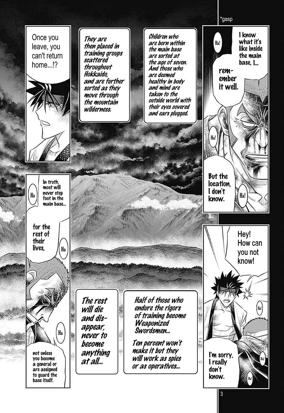 Rurouni Kenshin: Hokkaido-hen - chapter 35 - #3