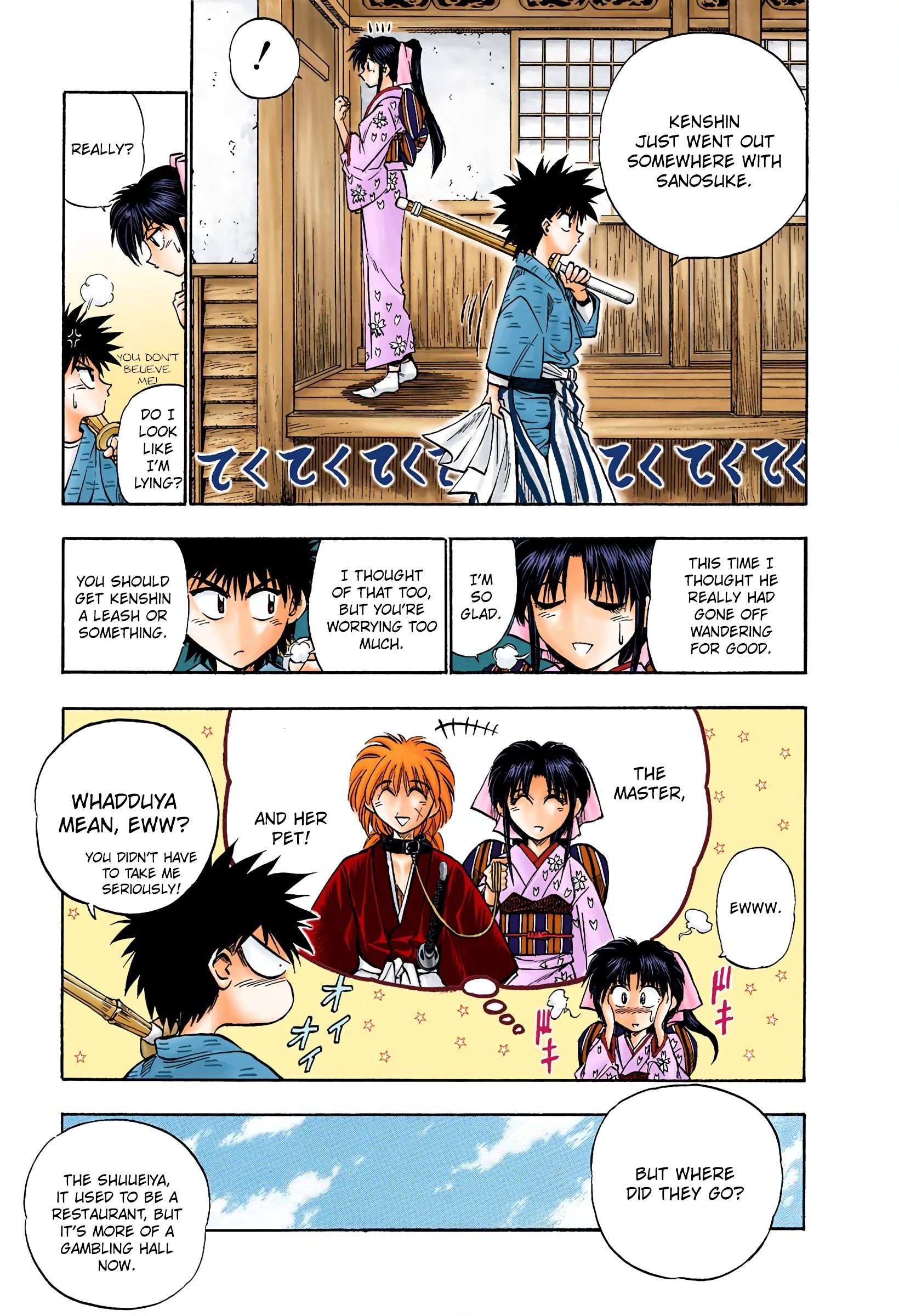 Rurouni Kenshin: Meiji Kenkaku Romantan - Digital Colored - chapter 15 - #3