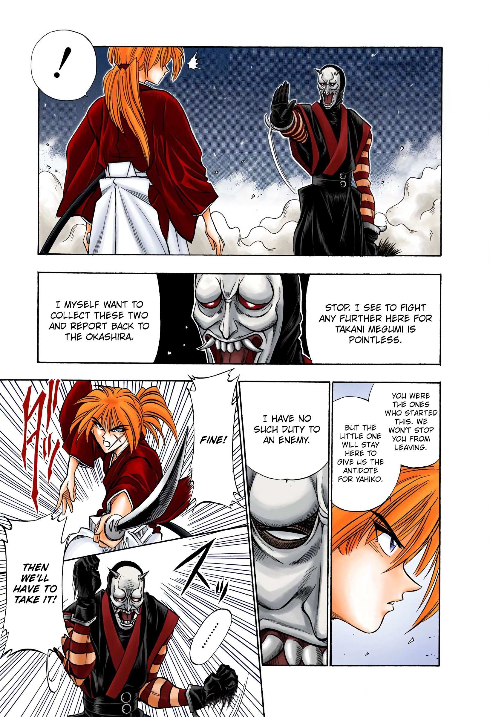 Rurouni Kenshin: Meiji Kenkaku Romantan - Digital Colored - chapter 19 - #3
