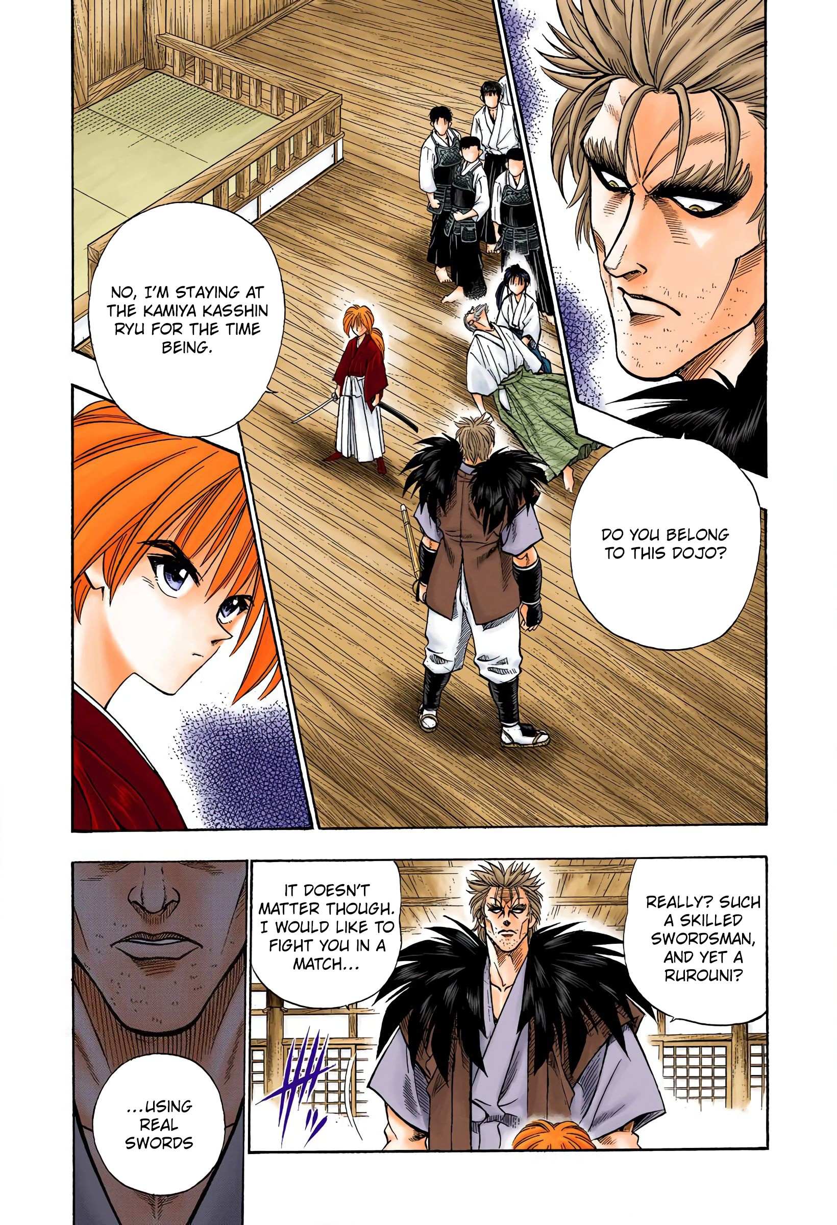 Rurouni Kenshin: Meiji Kenkaku Romantan - Digital Colored - chapter 36 - #3