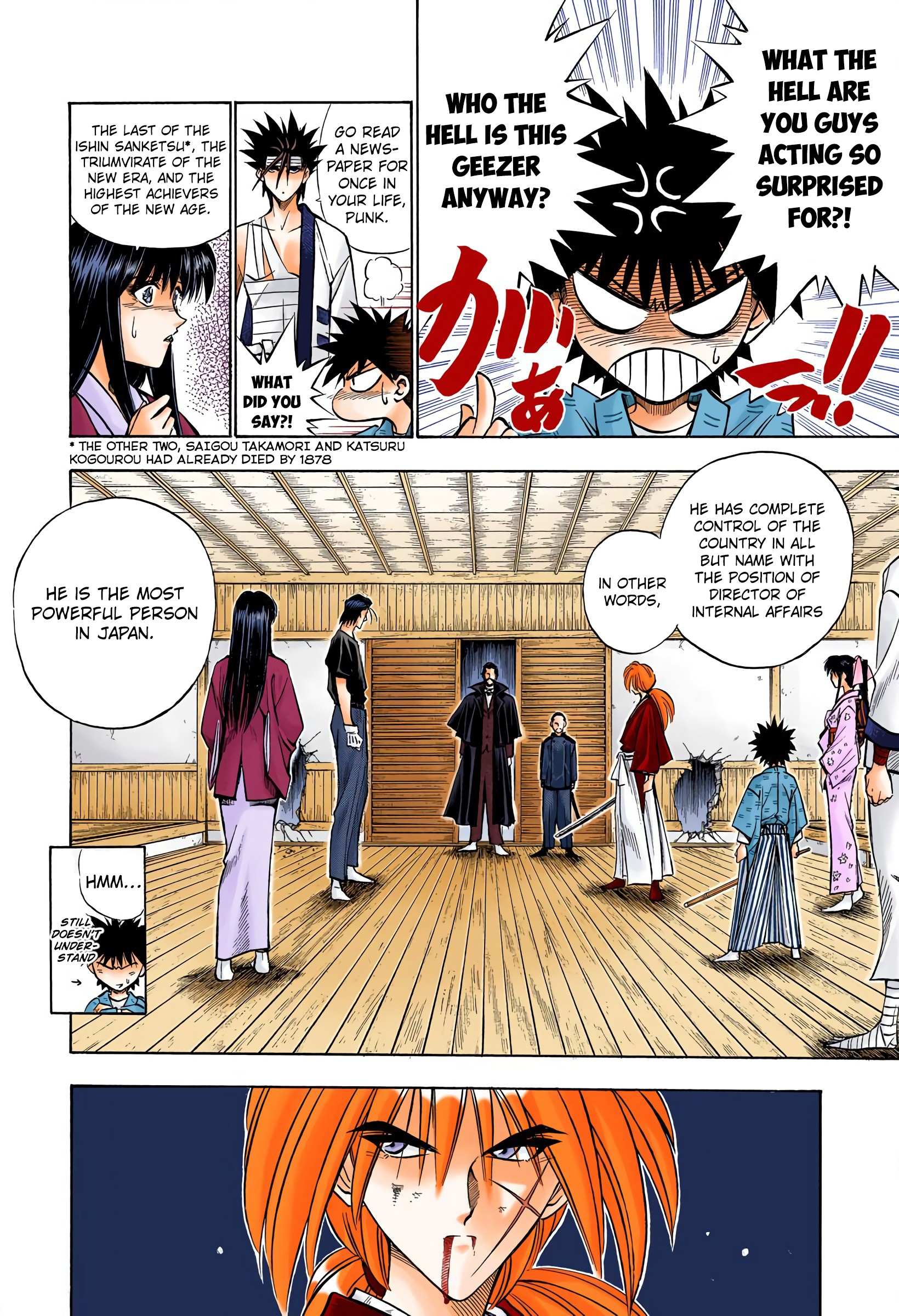 Rurouni Kenshin: Meiji Kenkaku Romantan - Digital Colored - chapter 55 - #3