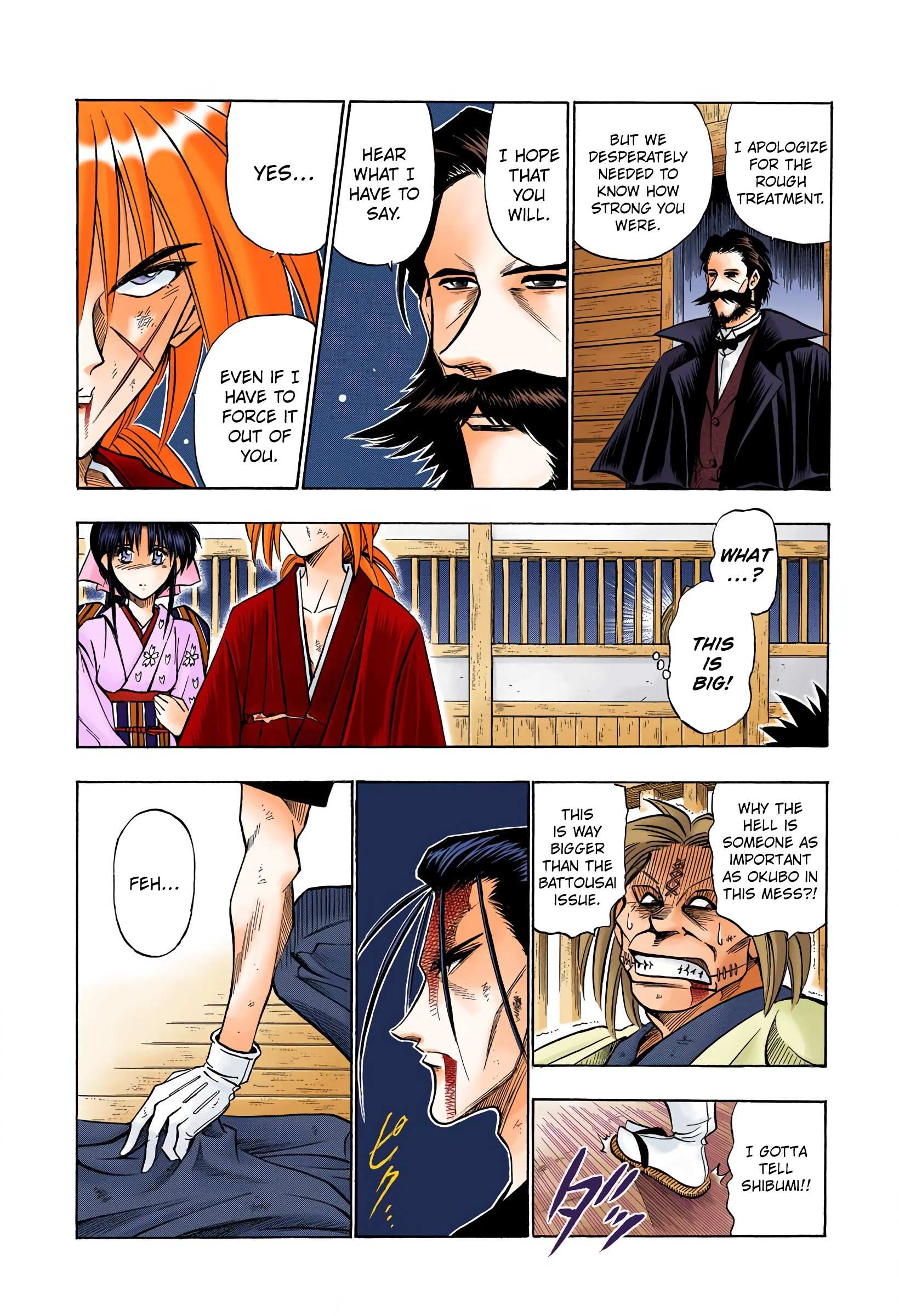 Rurouni Kenshin: Meiji Kenkaku Romantan - Digital Colored - chapter 55 - #4