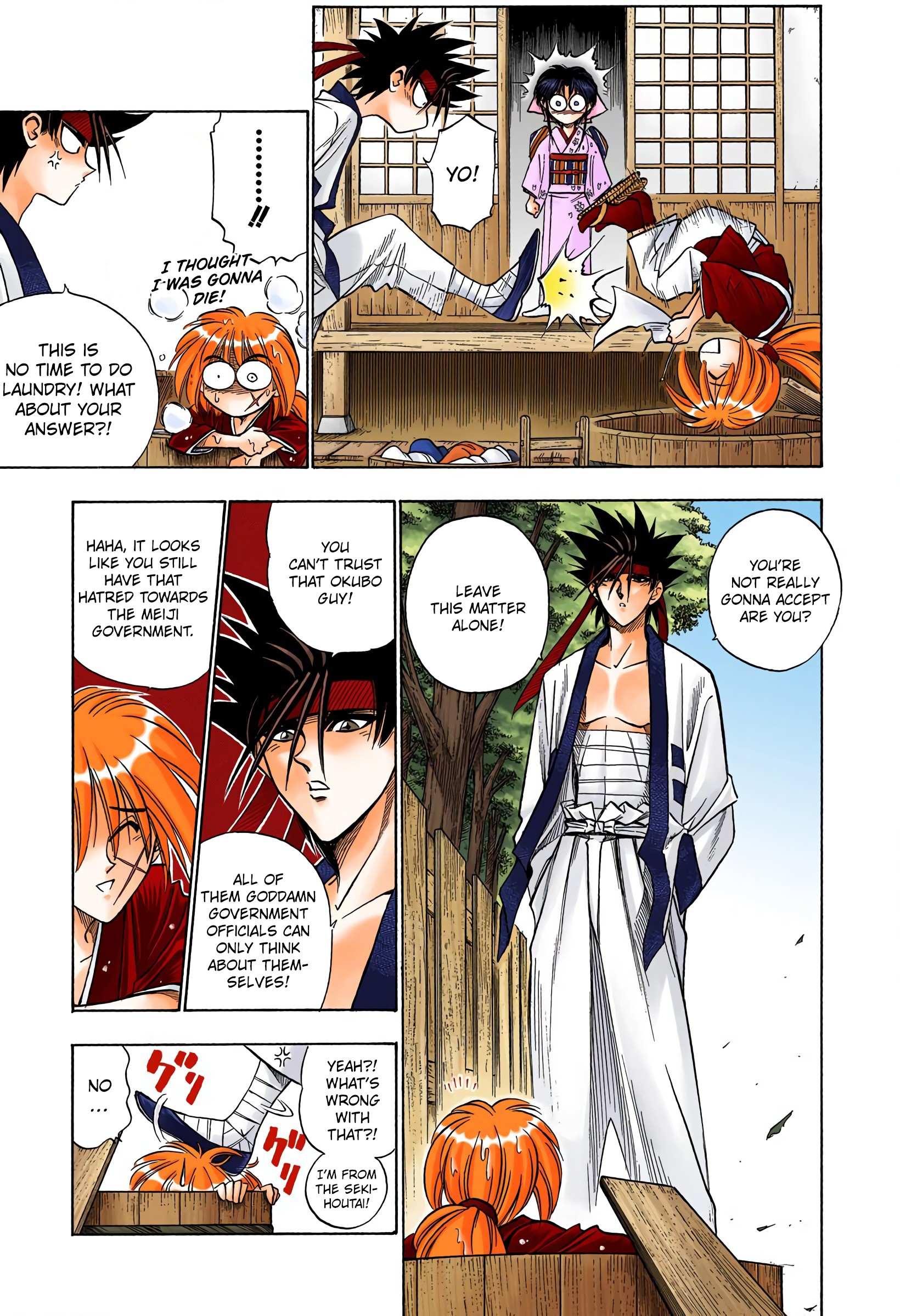 Rurouni Kenshin: Meiji Kenkaku Romantan - Digital Colored - chapter 56 - #4