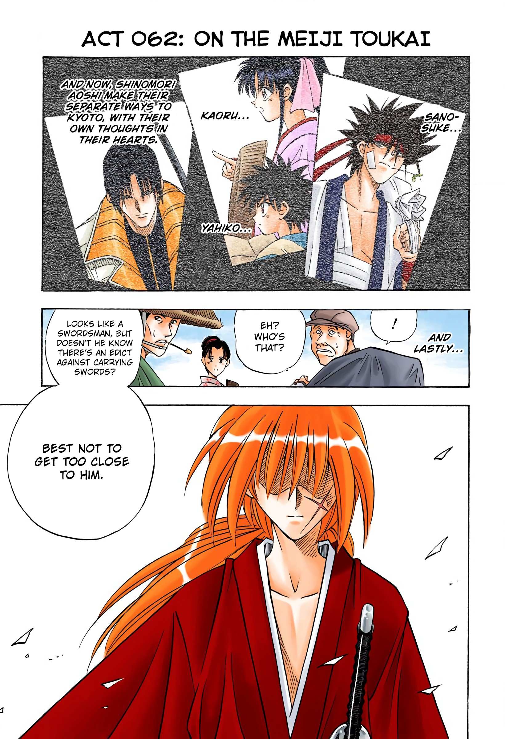 Rurouni Kenshin: Meiji Kenkaku Romantan - Digital Colored - chapter 62 - #2