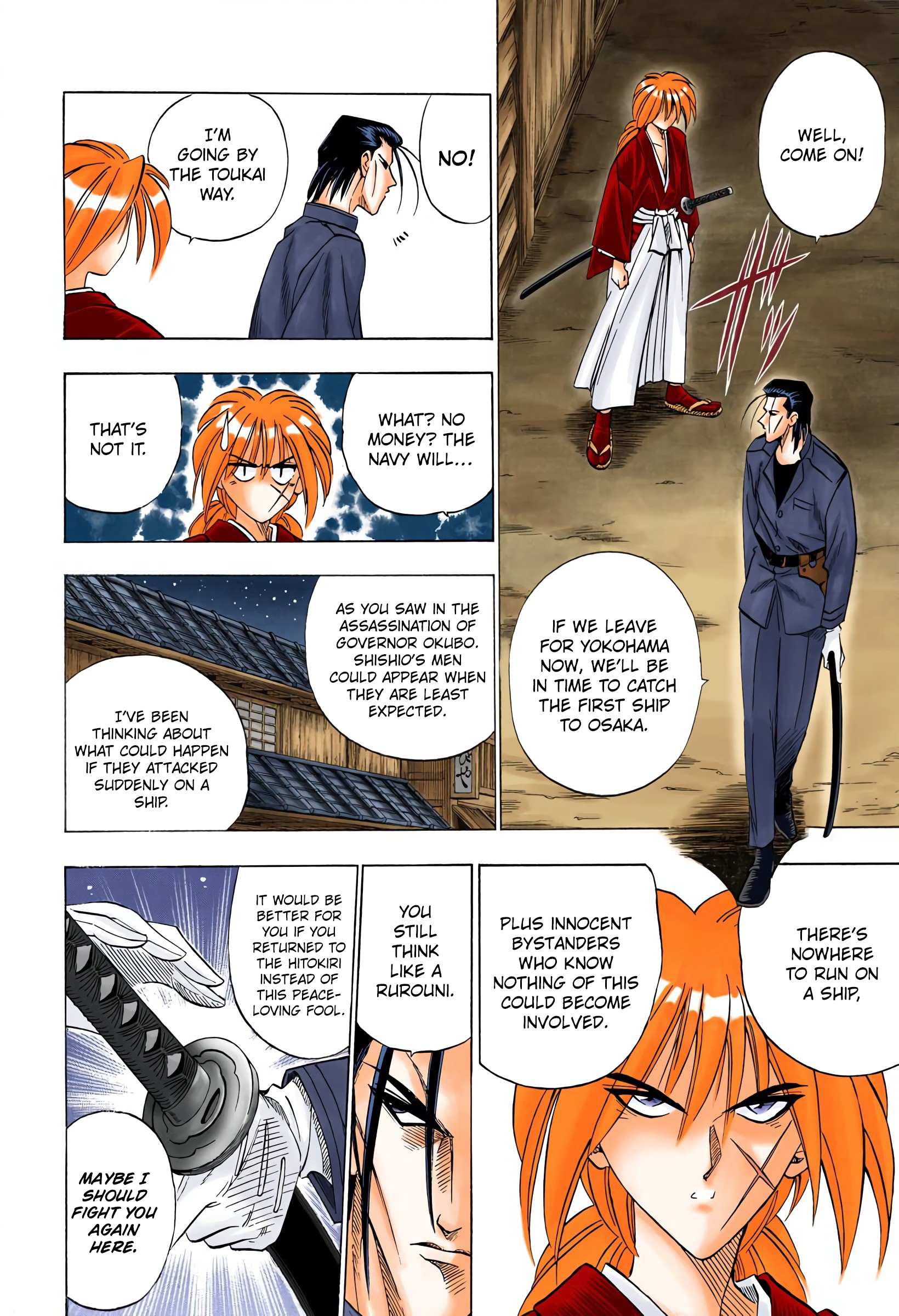 Rurouni Kenshin: Meiji Kenkaku Romantan - Digital Colored - chapter 62 - #6