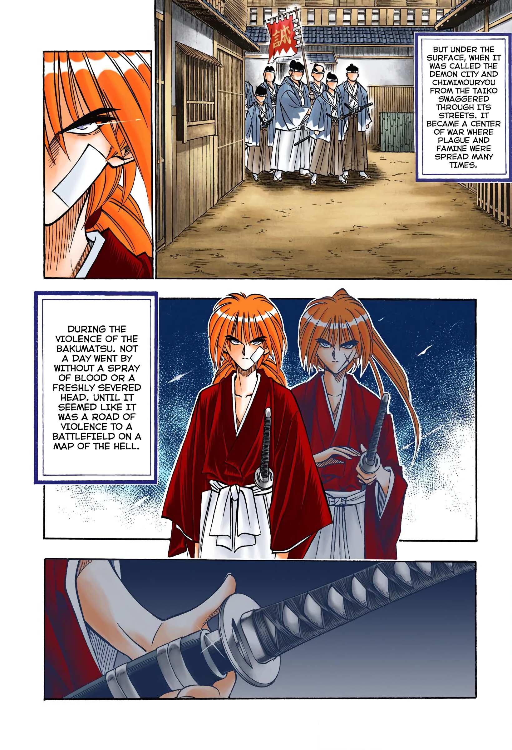 Rurouni Kenshin: Meiji Kenkaku Romantan - Digital Colored - chapter 74 - #3