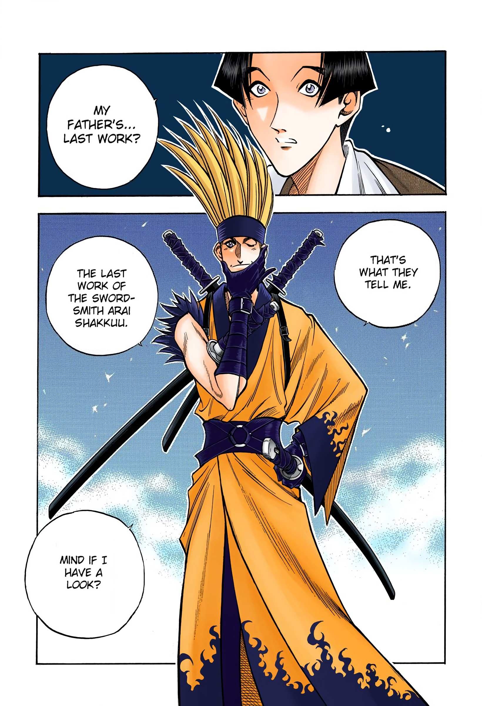 Rurouni Kenshin: Meiji Kenkaku Romantan - Digital Colored - chapter 77 - #3