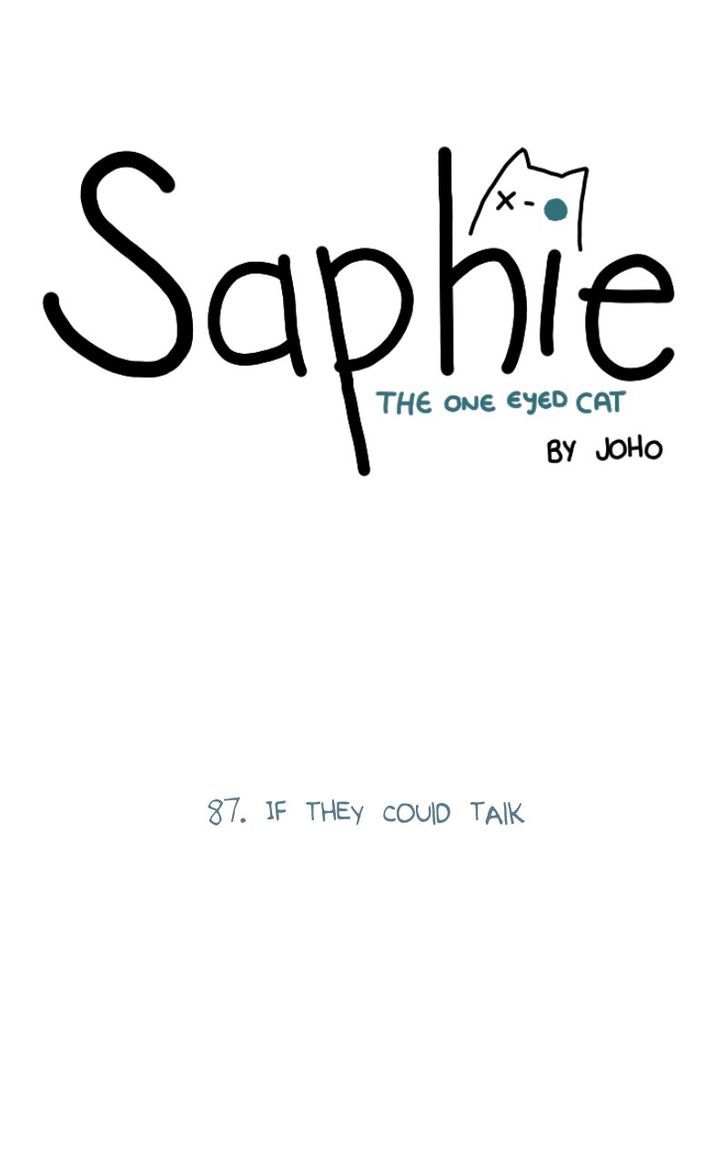 Saphie: The One-Eyed Cat - chapter 87 - #1