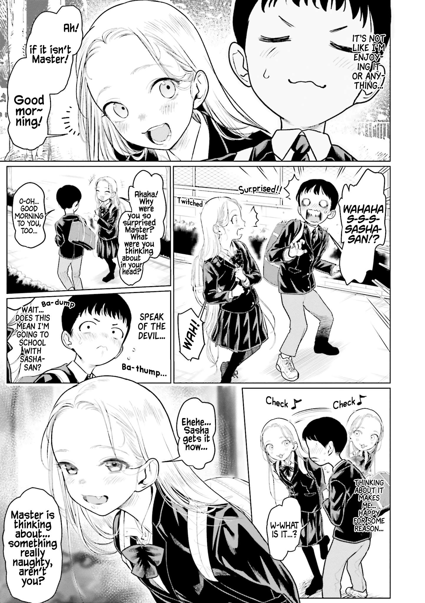 Sasha-chan to Classmate Otaku-kun - chapter 6 - #3