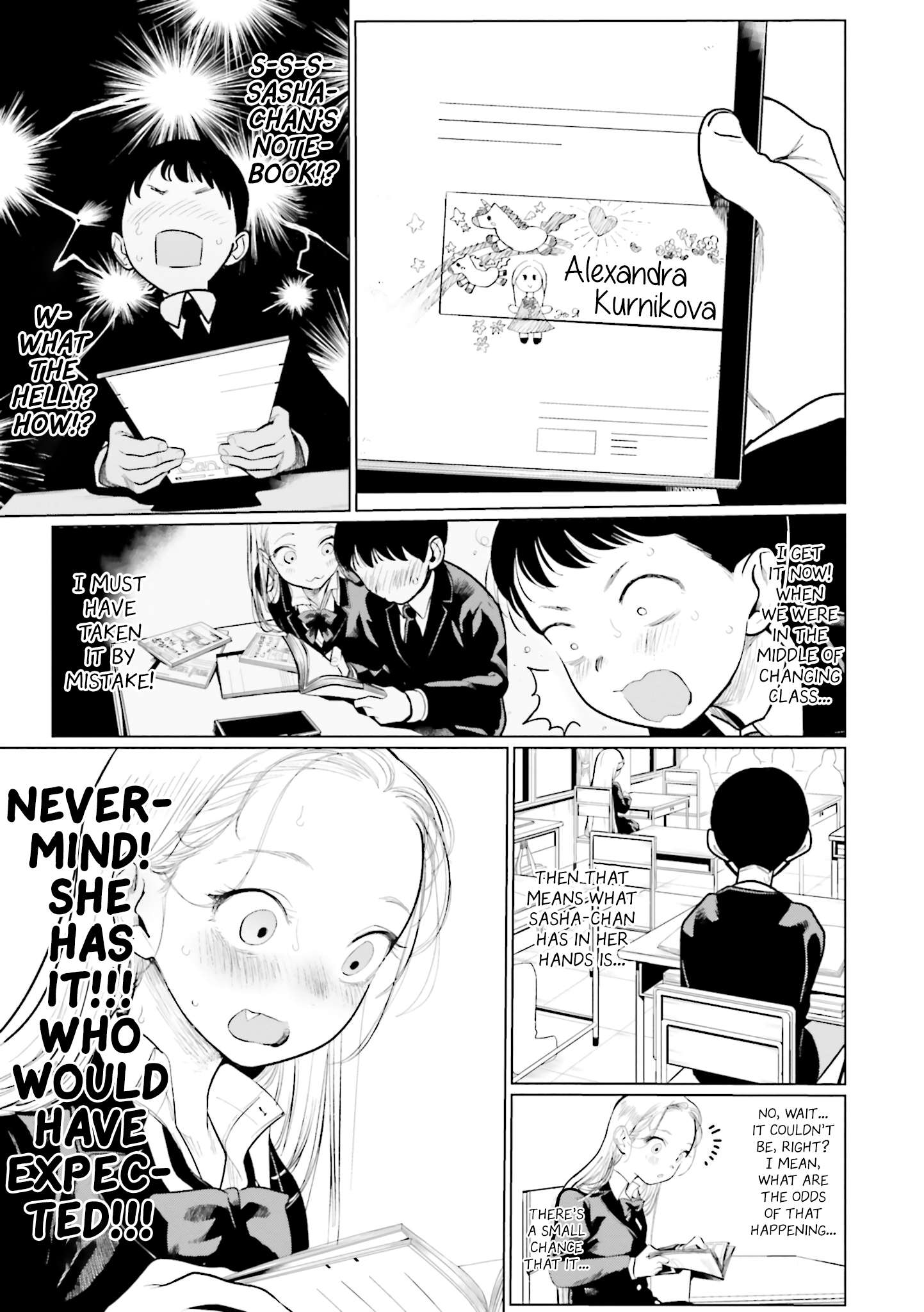 Sasha-chan to Classmate Otaku-kun - chapter 7 - #3