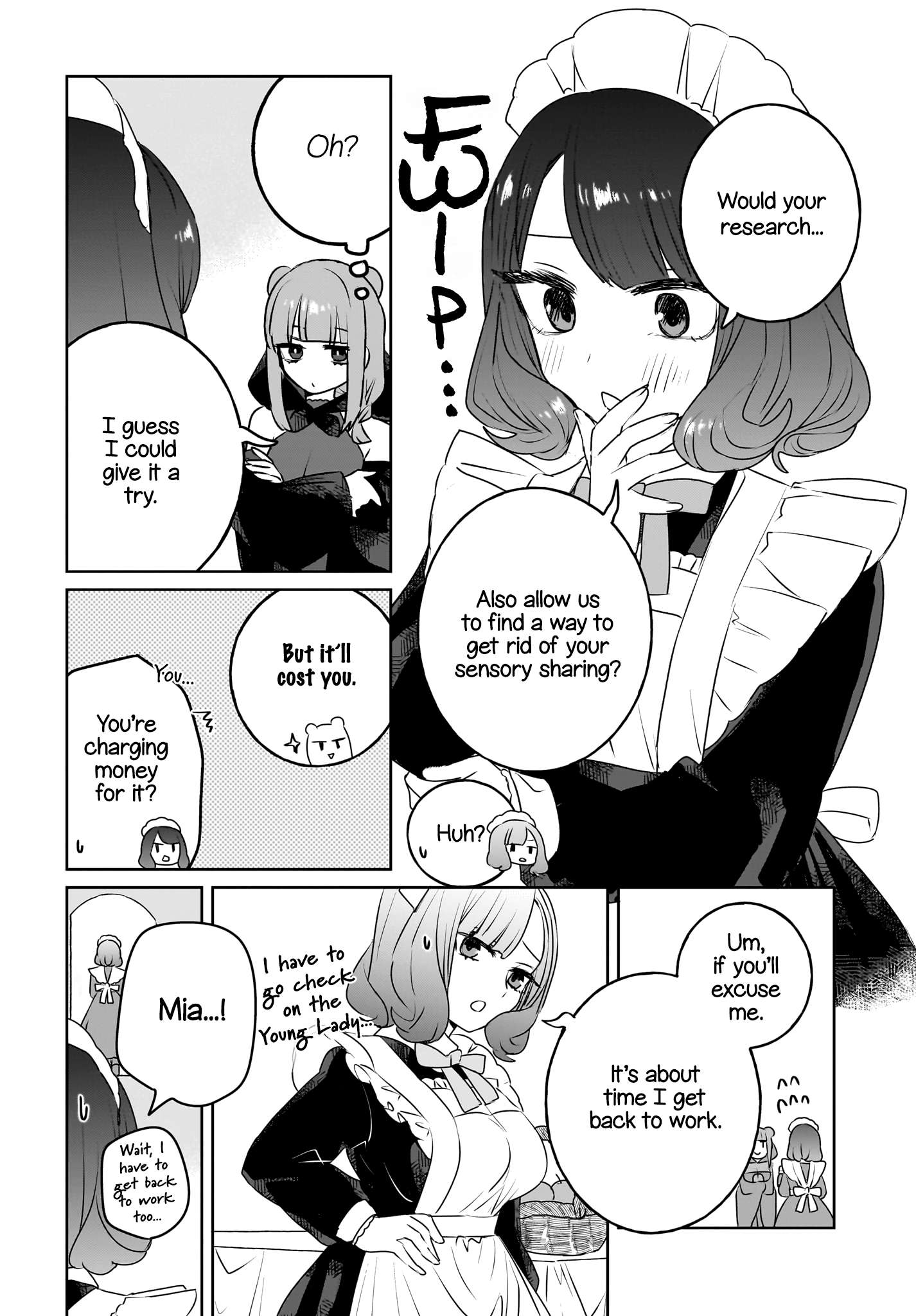 Sensory Sharing Maid-San! - chapter 10 - #4