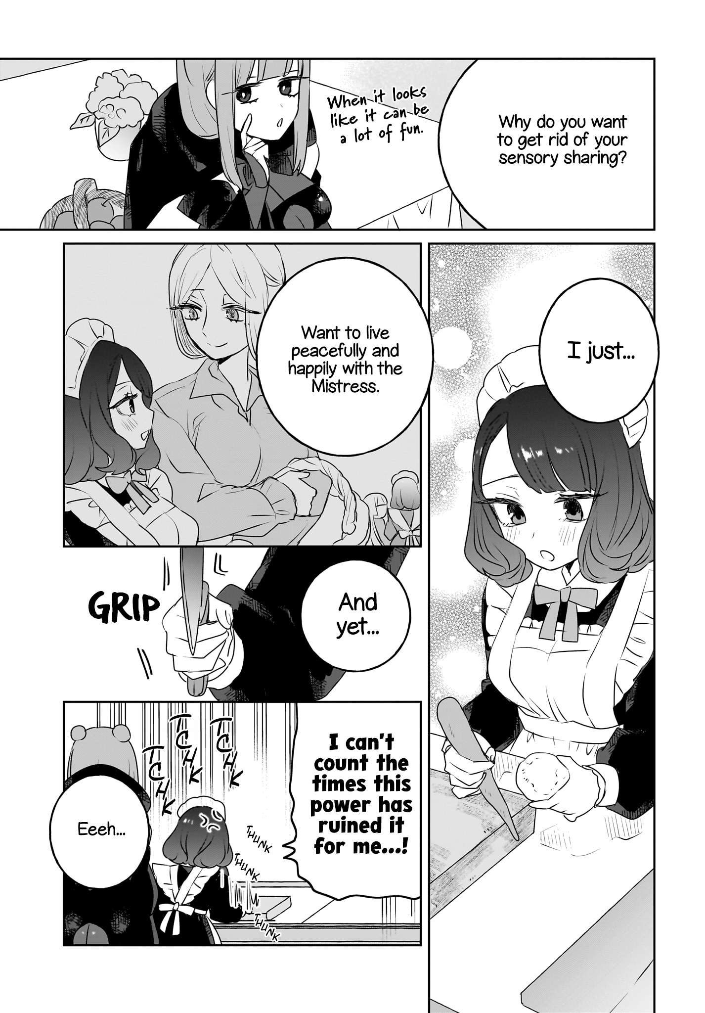Sensory Sharing Maid-San! - chapter 10 - #5
