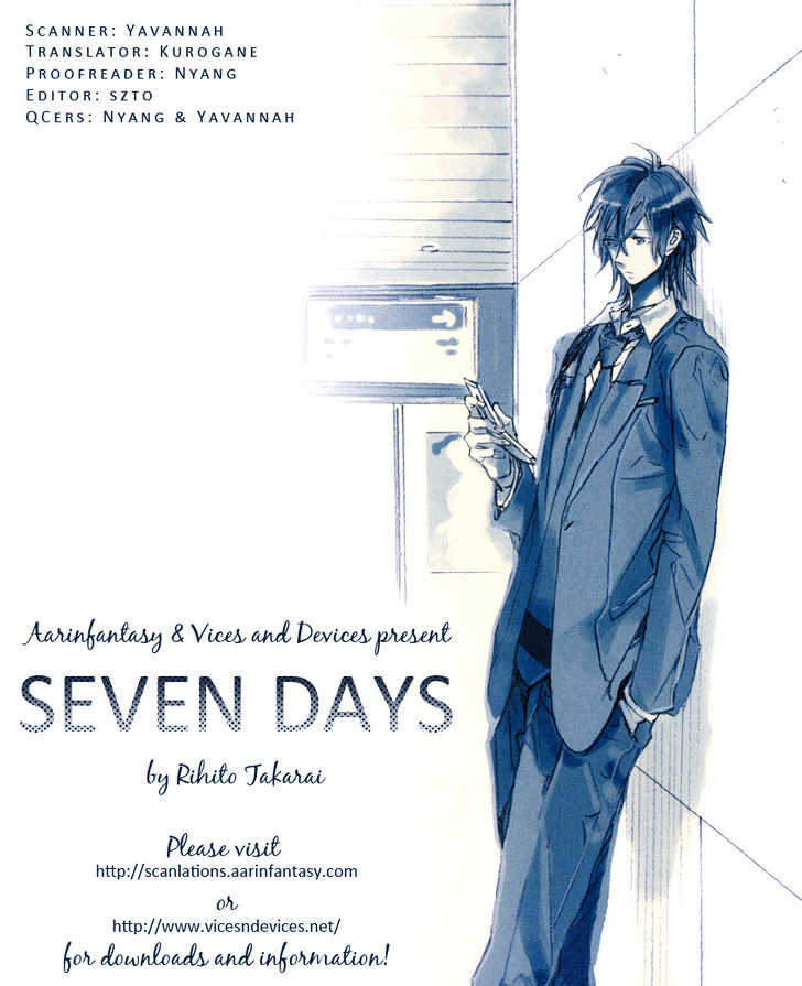 Seven Days - chapter 1 - #1