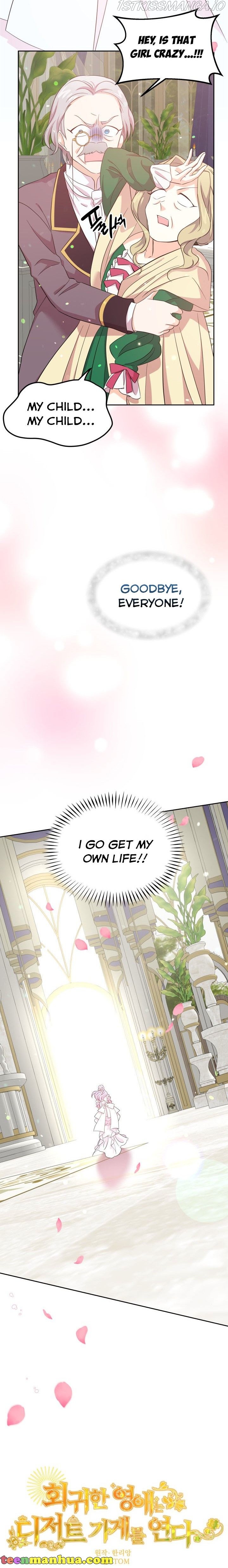 She came back and opened a dessert shop - chapter 3 - #6