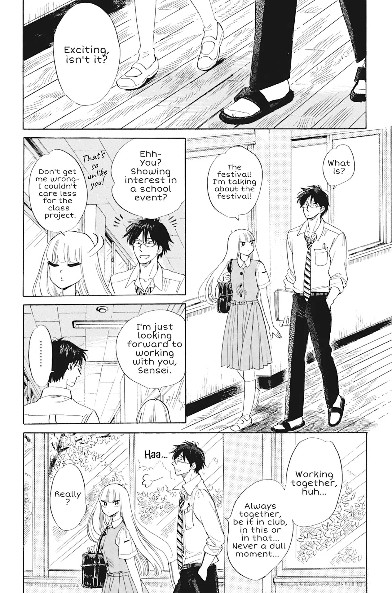 Shiota-sensei to Amai-chan - chapter 28 - #3