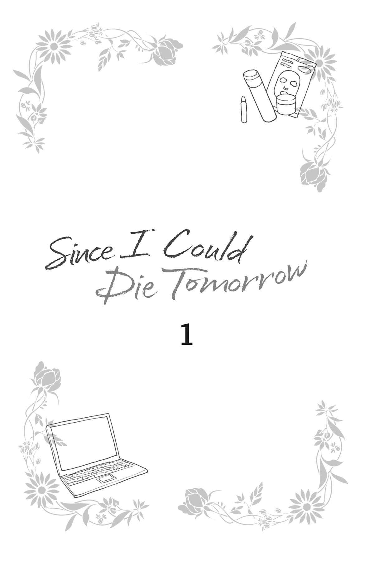 Since I Could Die Tomorrow - chapter 1 - #2