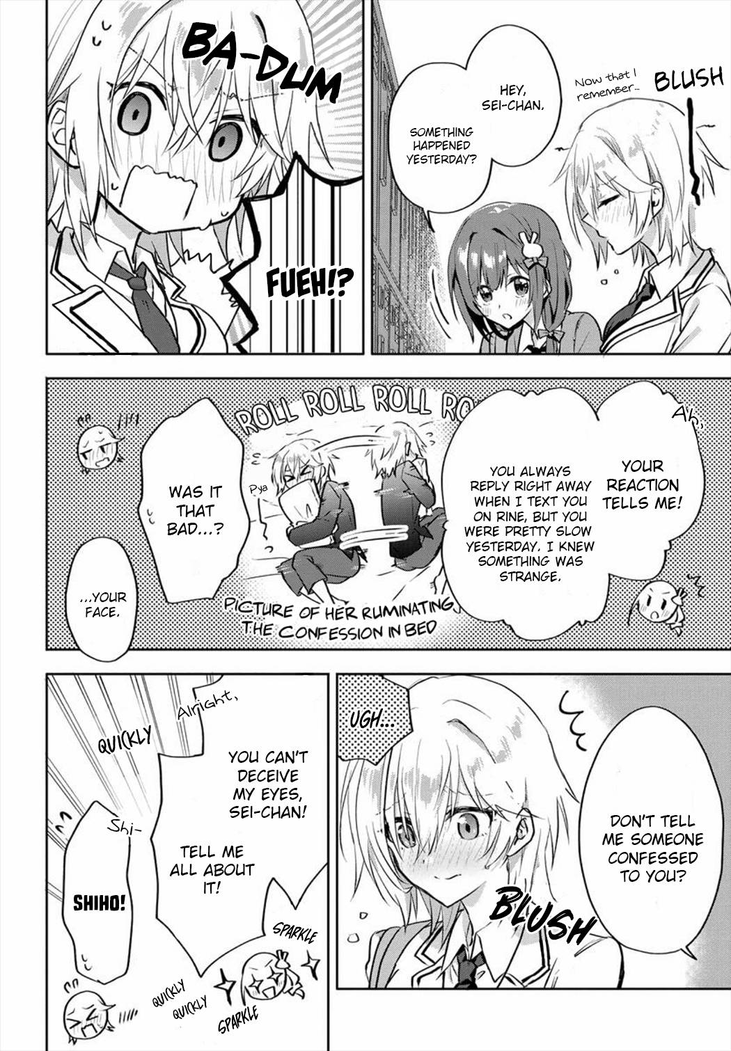 Since I’Ve Entered The World Of Romantic Comedy Manga, I’Ll Do My Best To Make The Losing Heroine Happy - chapter 2.1 - #6