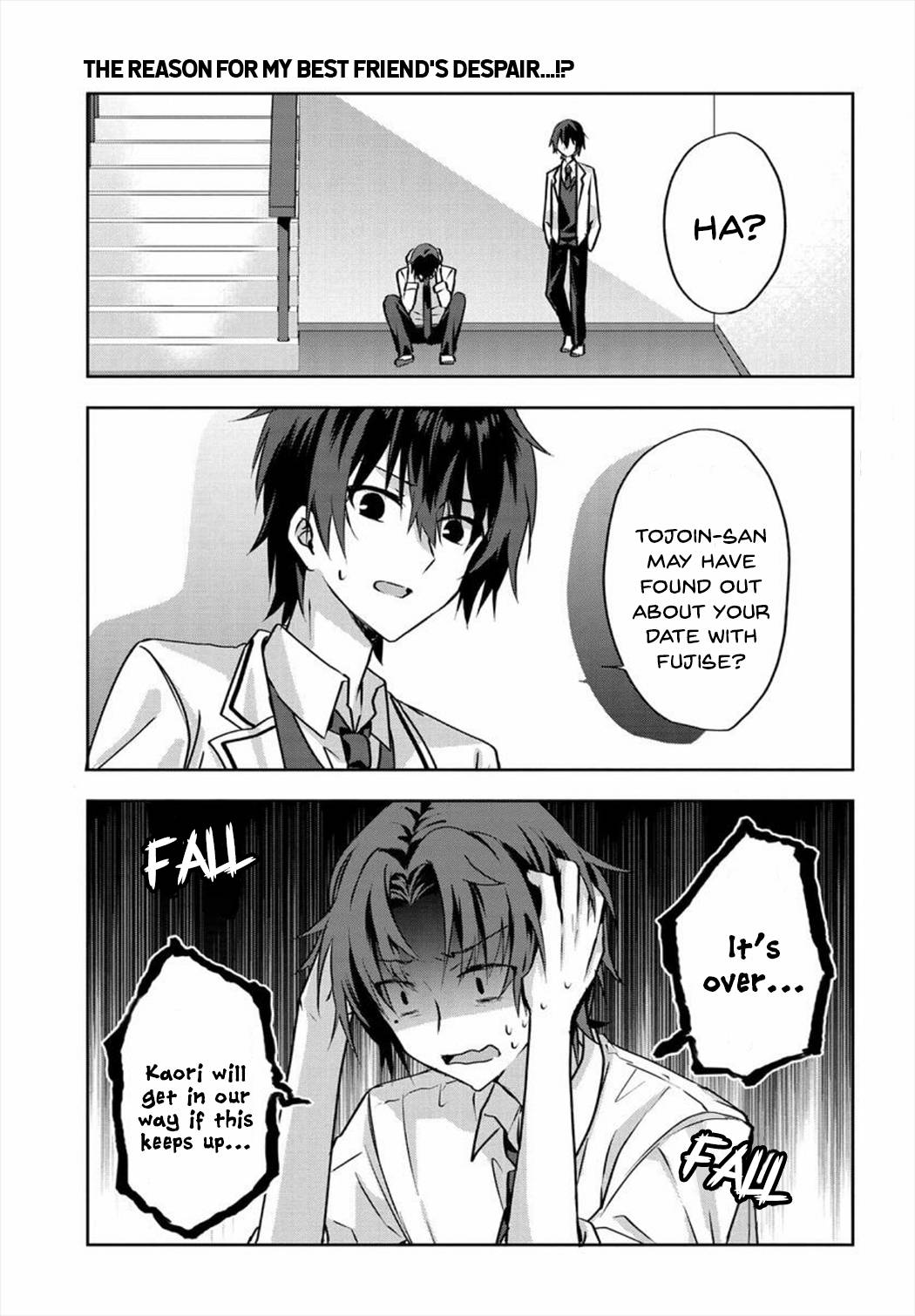 Since I’Ve Entered The World Of Romantic Comedy Manga, I’Ll Do My Best To Make The Losing Heroine Happy - chapter 3.1 - #1