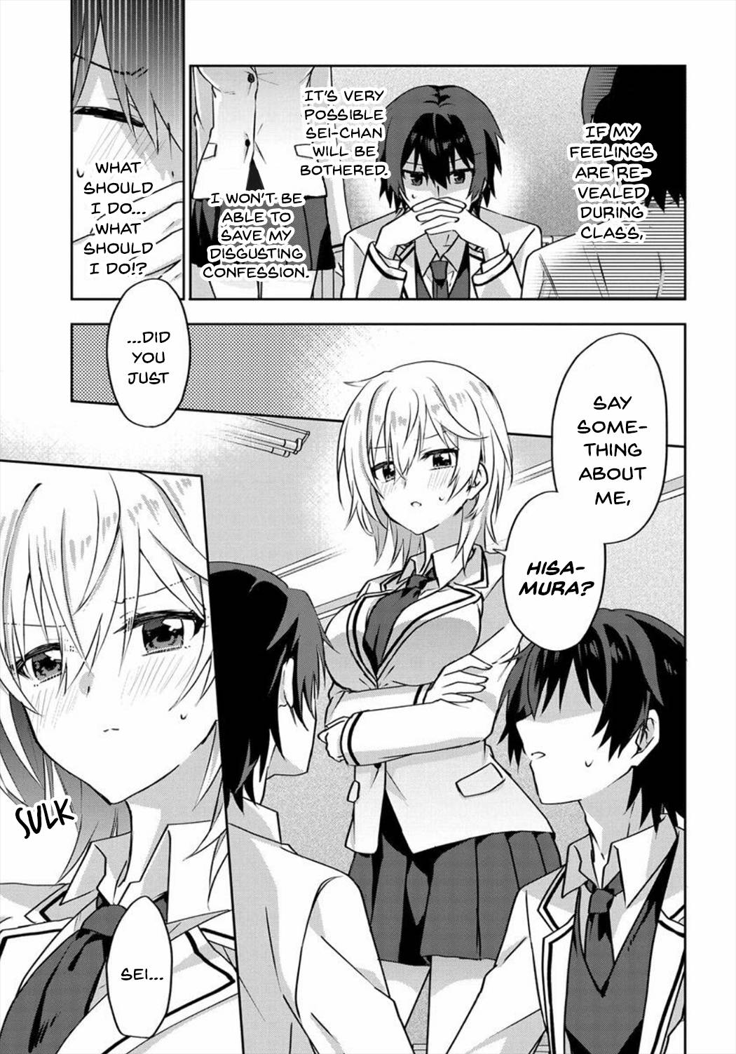 Since I’ve Entered the World of Romantic Comedy Manga, I’ll Do My Best to Make the Losing Heroine Happy. - chapter 3.2 - #4