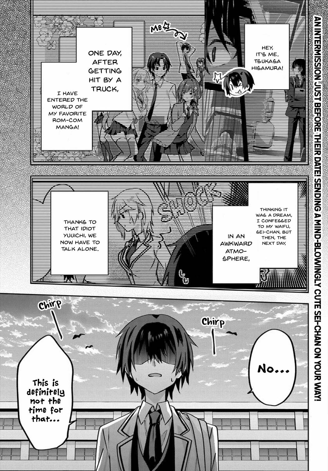 Since I’Ve Entered The World Of Romantic Comedy Manga, I’Ll Do My Best To Make The Losing Heroine Happy - chapter 3.5 - #1