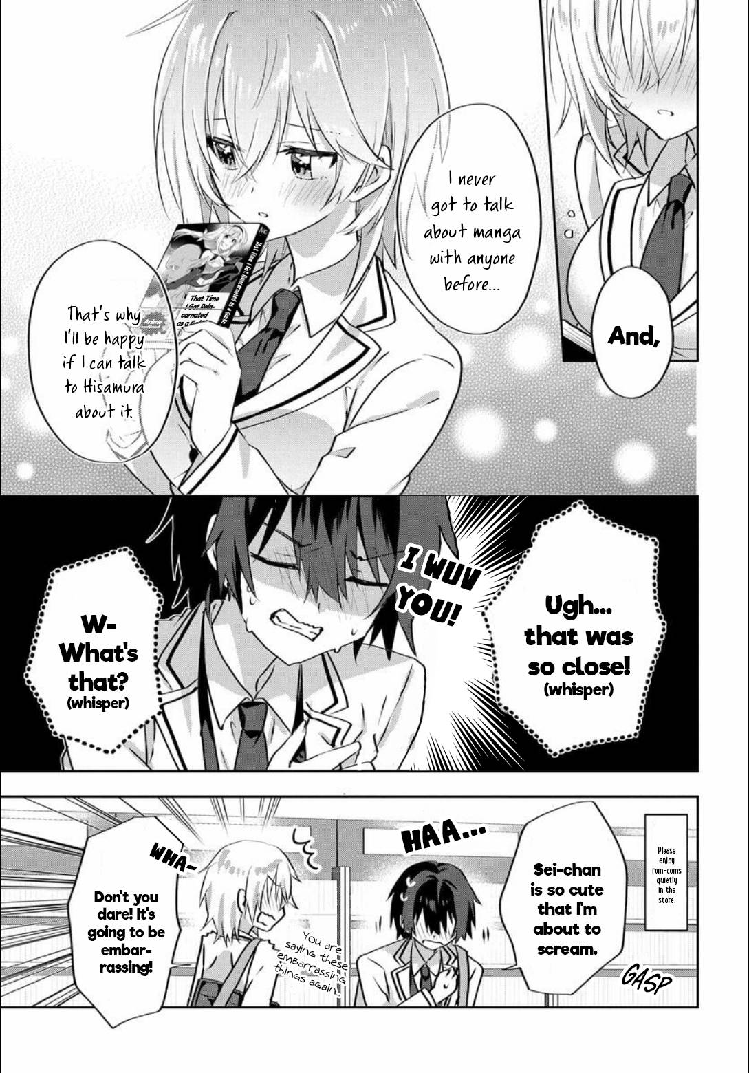 Since I’ve Entered the World of Romantic Comedy Manga, I’ll Do My Best to Make the Losing Heroine Happy. - chapter 5.1 - #5