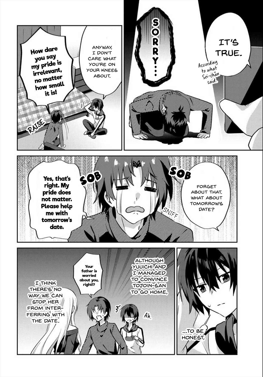 Since I’ve Entered the World of Romantic Comedy Manga, I’ll Do My Best to Make the Losing Heroine Happy. - chapter 6.1 - #4