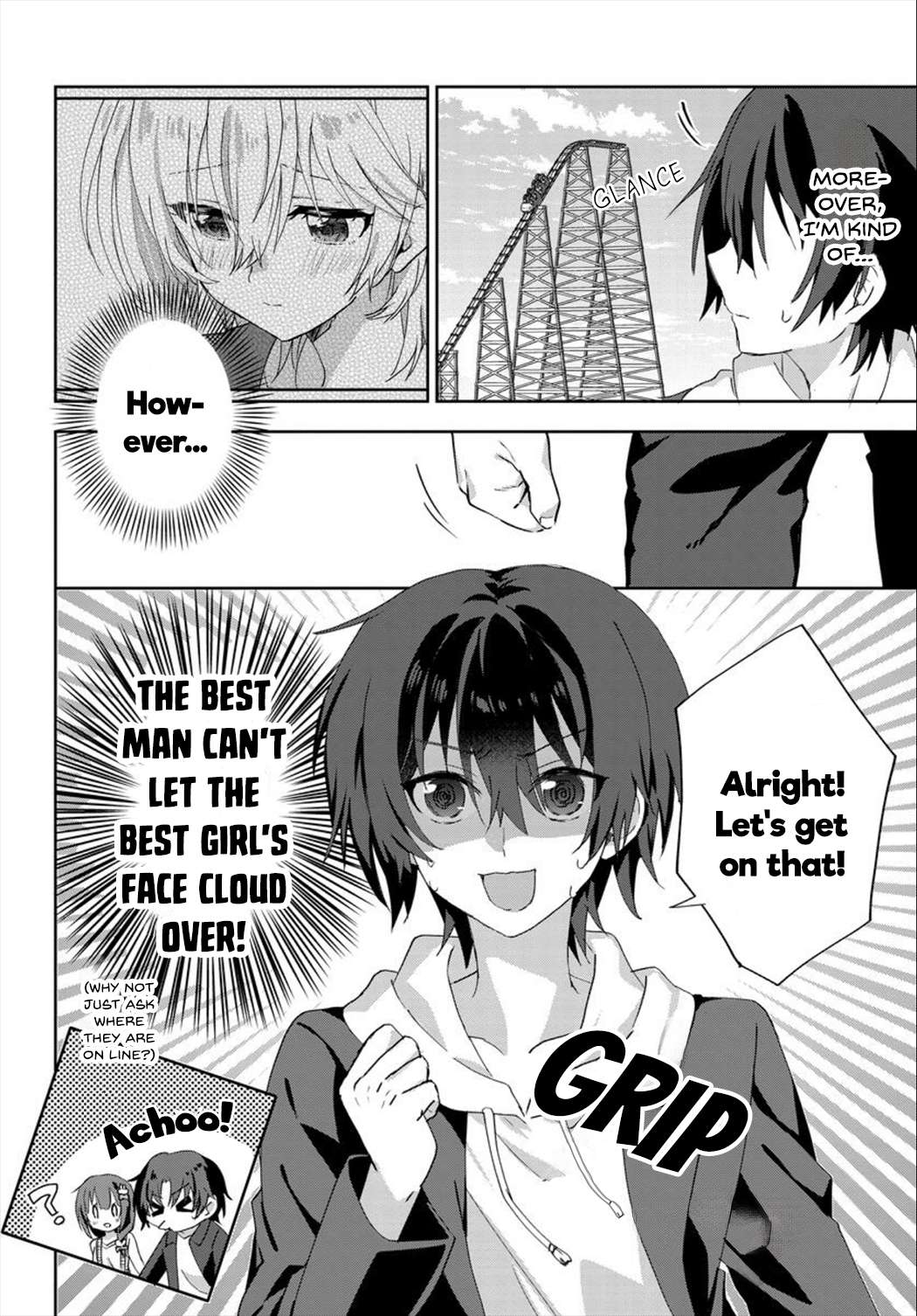Since I’Ve Entered The World Of Romantic Comedy Manga, I’Ll Do My Best To Make The Losing Heroine Happy - chapter 7.1 - #4
