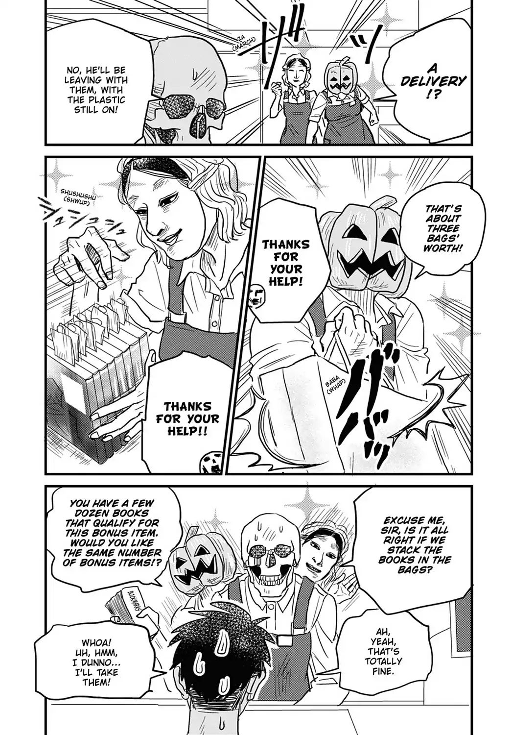 Skull-face Bookseller Honda-san - chapter 13 - #4