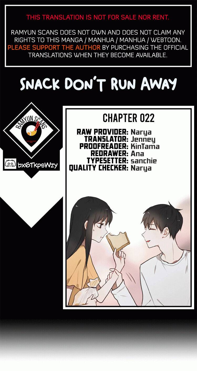Snack, Don't Run Away - chapter 22 - #1