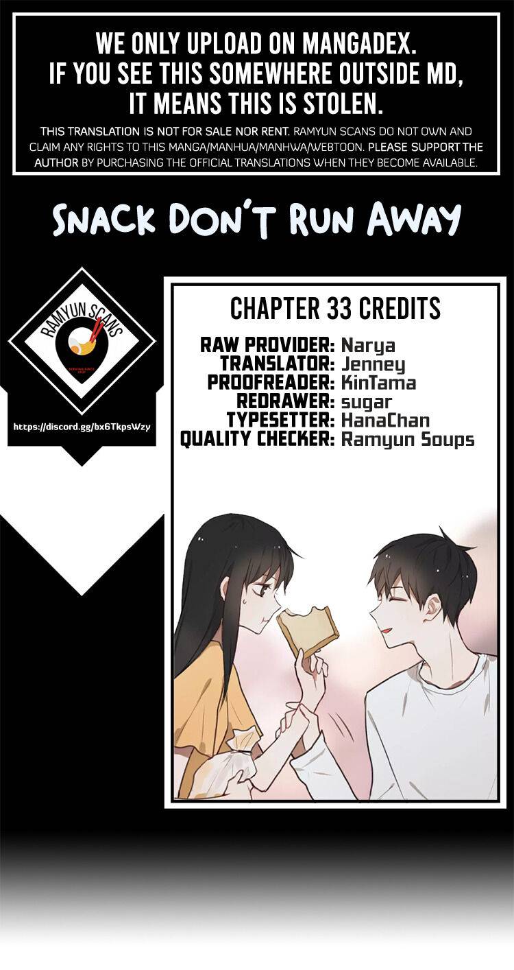 Snack, Don't Run Away - chapter 33 - #1