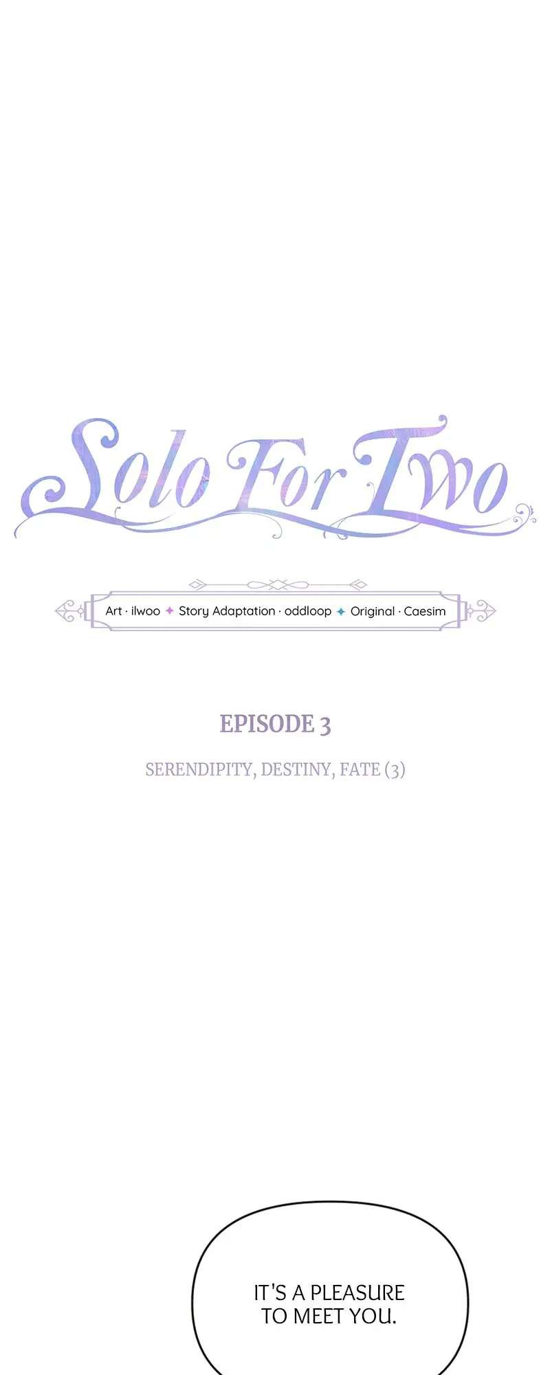 Solo For Two - chapter 3 - #3