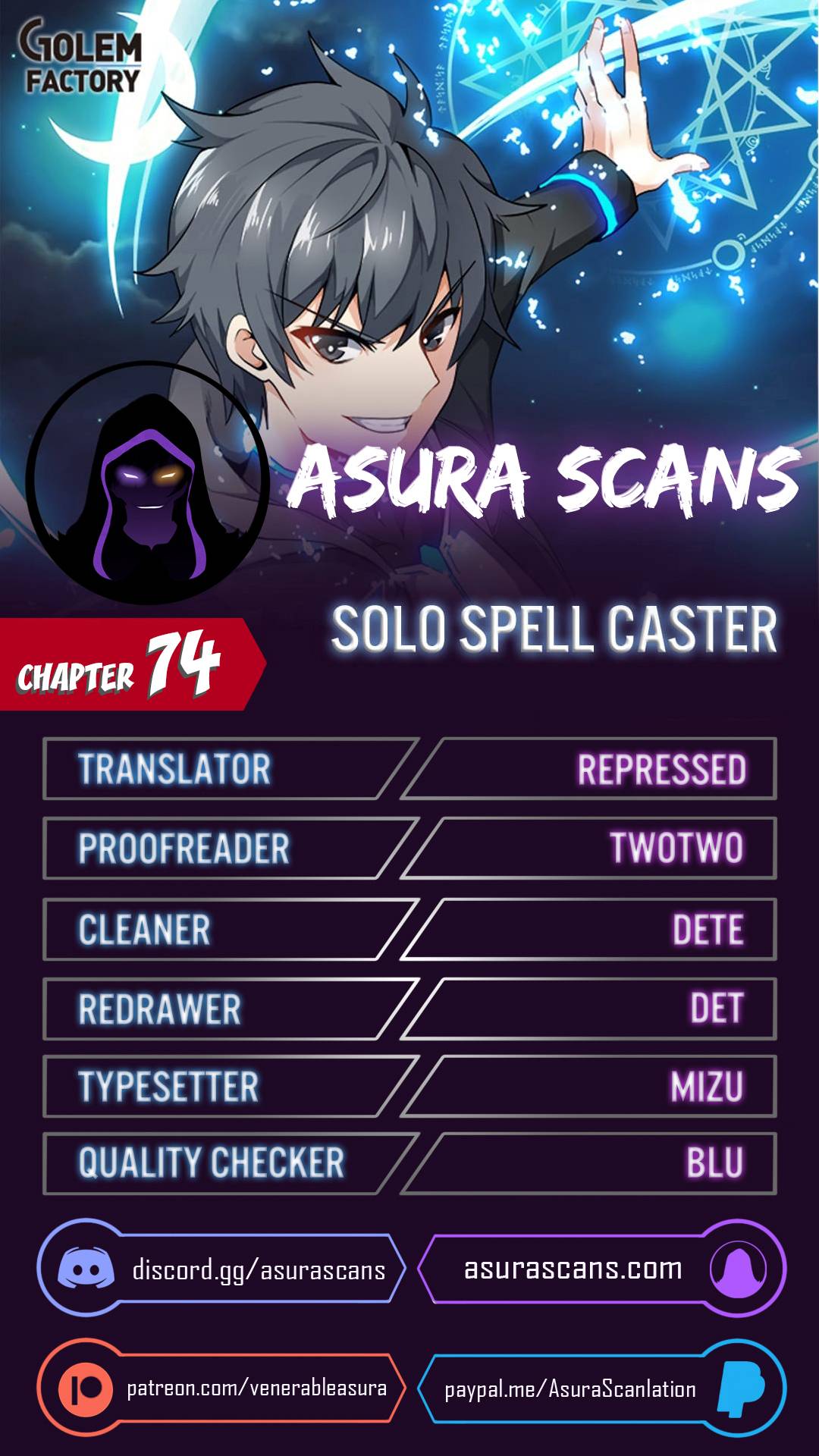 Solo Spell Caster - chapter 74 - #1