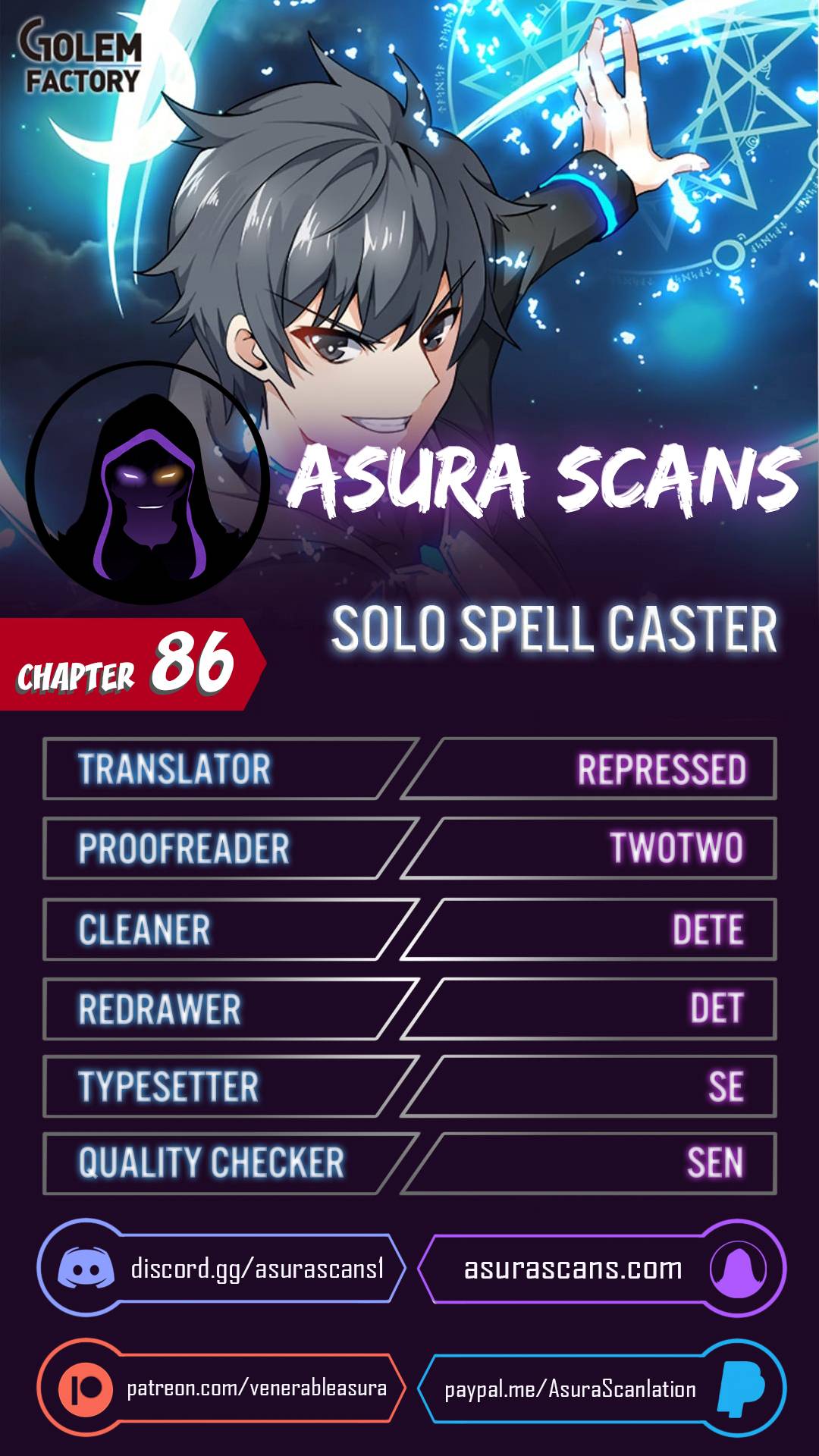 Solo Spell Caster - chapter 86 - #1