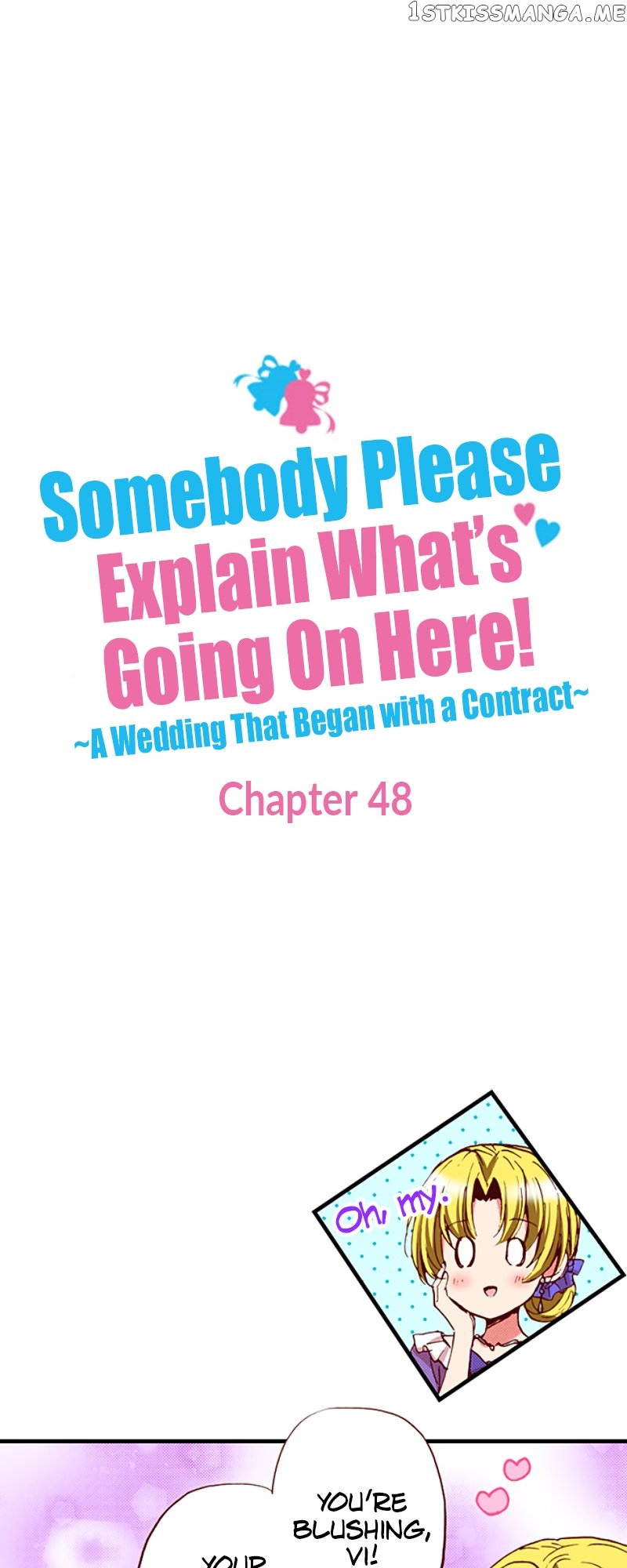 Somebody Please Explain What’S Going On Here! ~A Wedding That Began With A Contract~ - chapter 48 - #2
