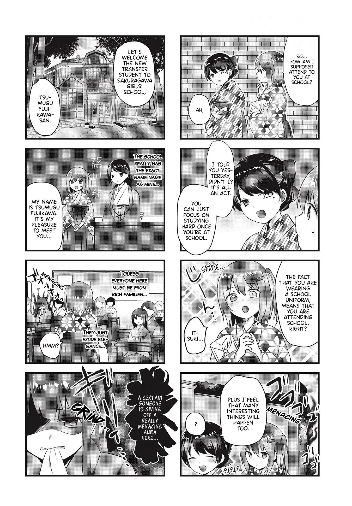 Spinning Maiden And The Taishou Moon - chapter 3 - #4