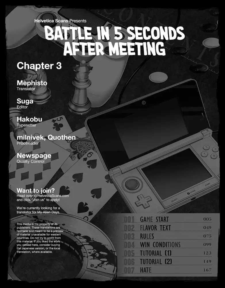 Start Fighting 5 Seconds After Meeting - chapter 3 - #1
