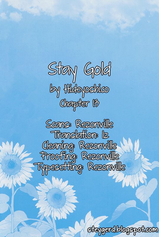 Stay Gold (Hideyoshico) - chapter 13 - #1