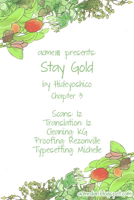 Stay Gold (Hideyoshico) - chapter 3 - #1