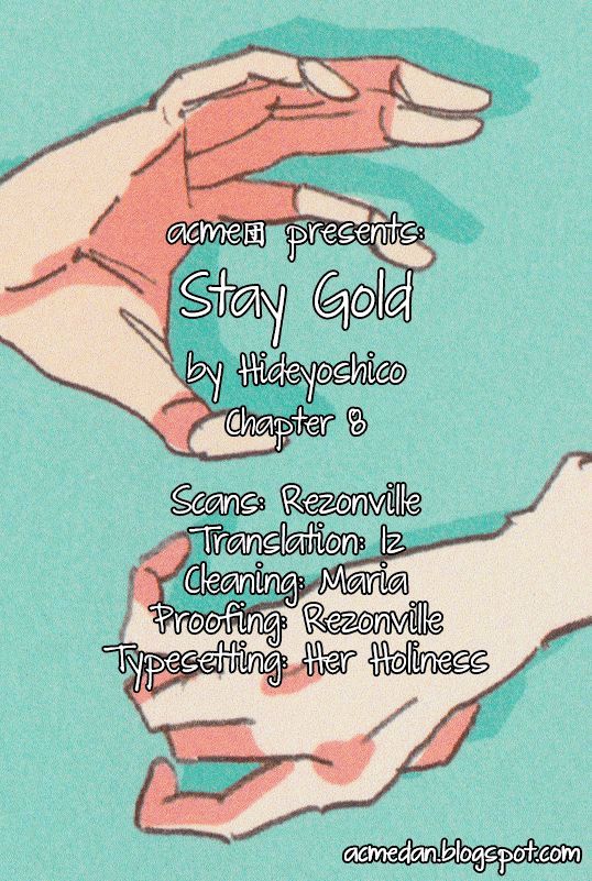 Stay Gold (Hideyoshico) - chapter 8 - #1