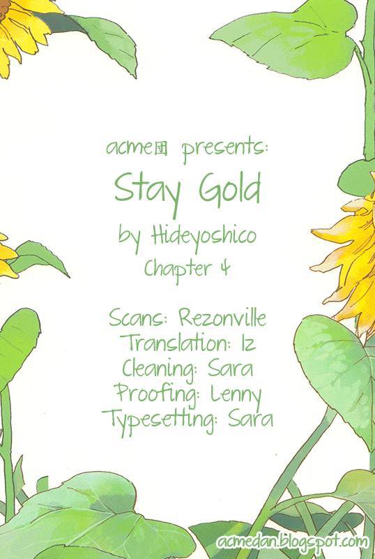 Stay Gold - chapter 4 - #1