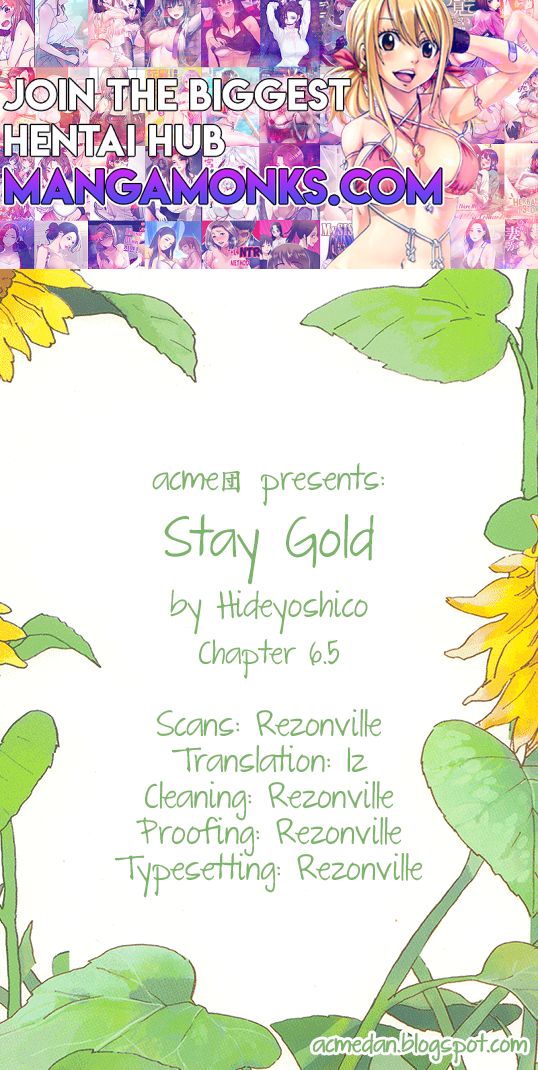 Stay Gold - chapter 7.5 - #1