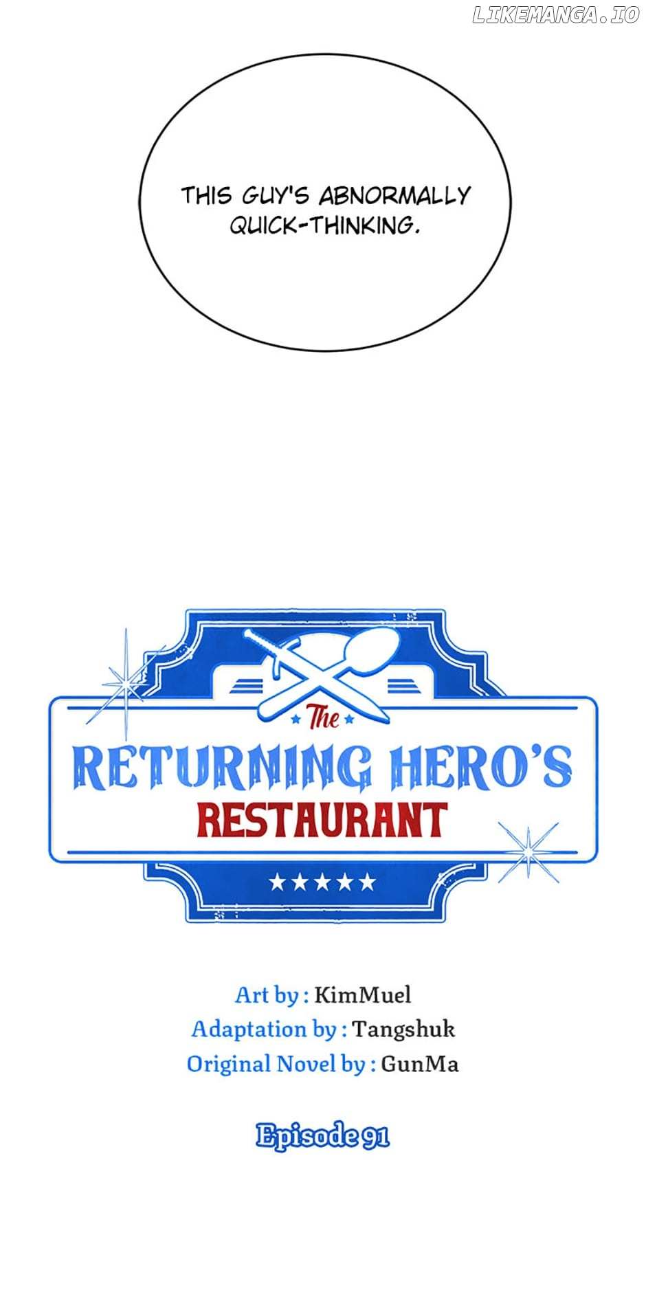 Street Restaurant of a Returned Hero - chapter 91 - #6