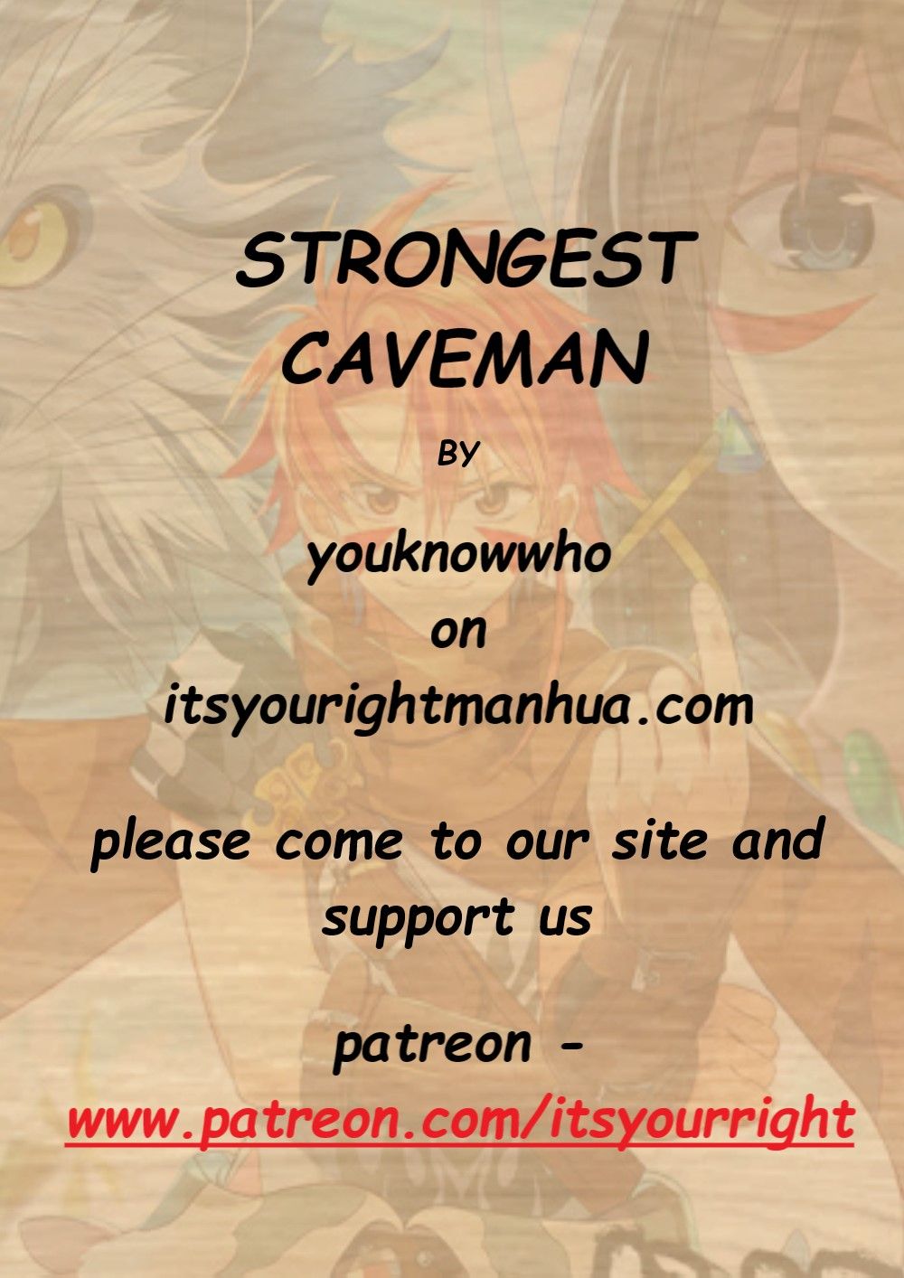 Strongest Caveman - chapter 61 - #1