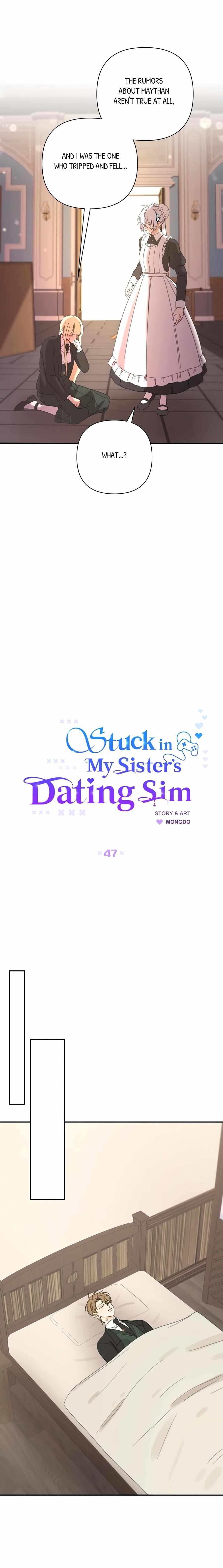 Stuck In My Sister's Dating Sim - chapter 47 - #5