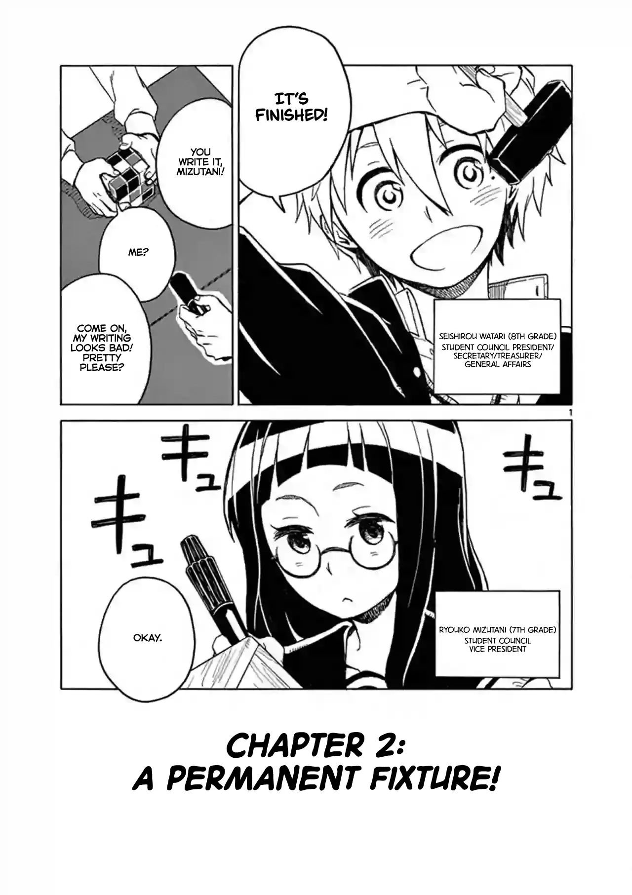 Student Council for Two - chapter 2 - #1