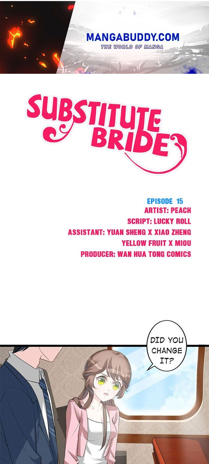 Substitute Bride - chapter 15 - #1
