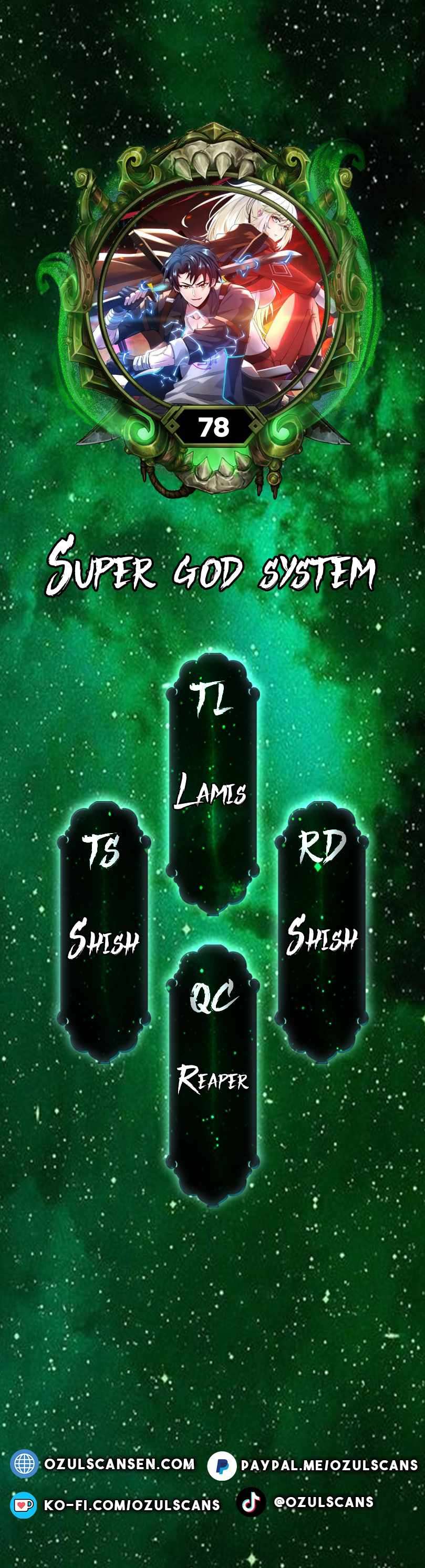 Super God System (Divine Leveling System) - chapter 78 - #1