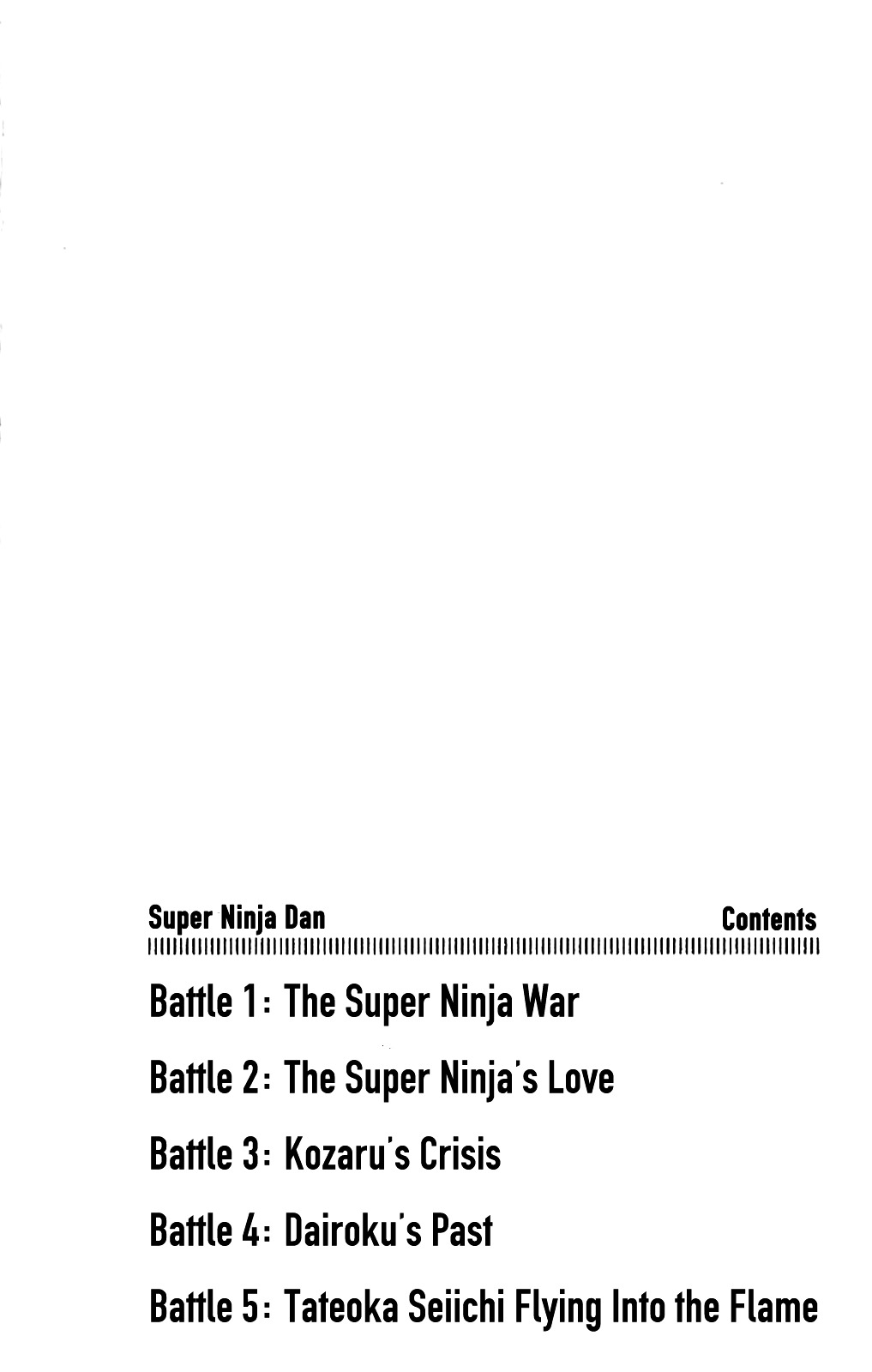 Super Ninja Dan - chapter 1 - #6