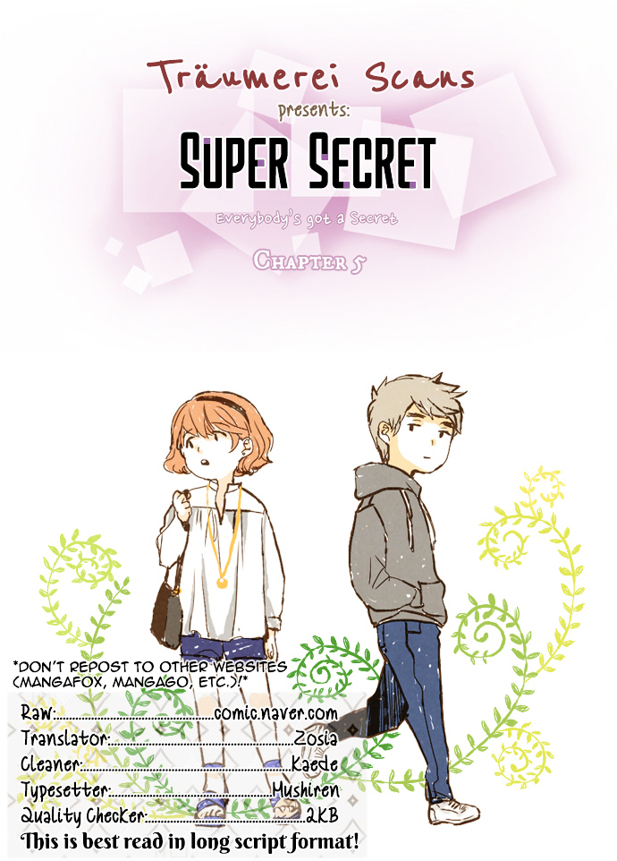 Super Secret - chapter 5 - #1