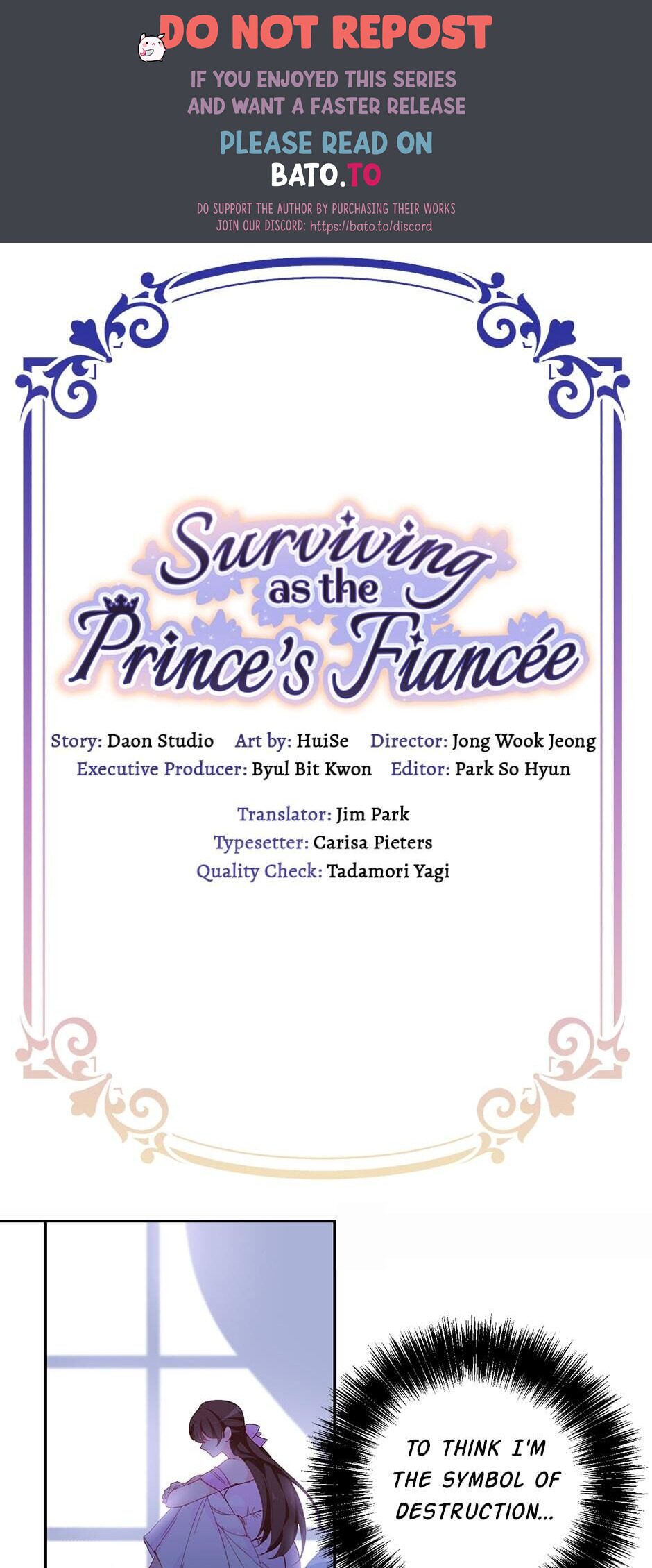 Surviving as the Prince's Fiancée - chapter 73 - #1